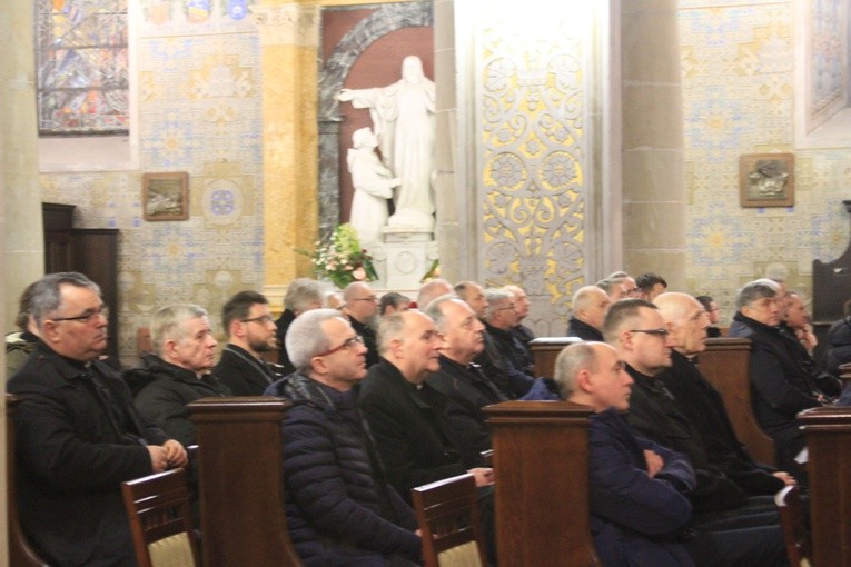 Płock. Spotkanie bp. Szymona z księżmi