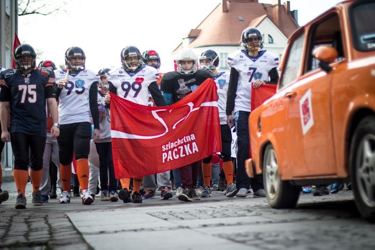 Marsz Szlachetnej Paczki w Olsztynie