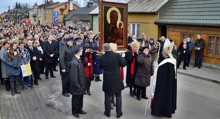 Czerwińsk n. Wisłą. Nawiedzenie w parafii Zwiastowania NMP