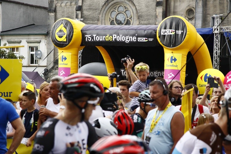 Start Tour de Pologne z Tarnowskich Gór