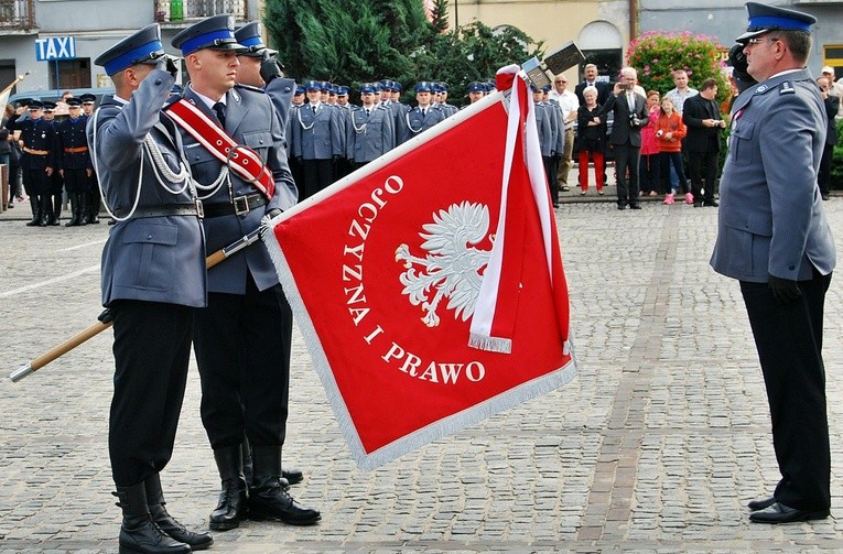 Uroczystości policyjne w Płońsku