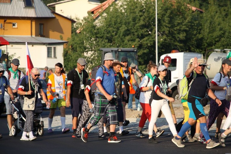 Ełcka piesza pielgrzymka w Makowie Mazowieckim