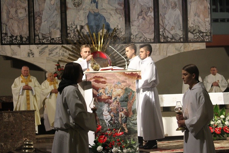 Gostynin. Nawiedzenie w parafii św. Marcina