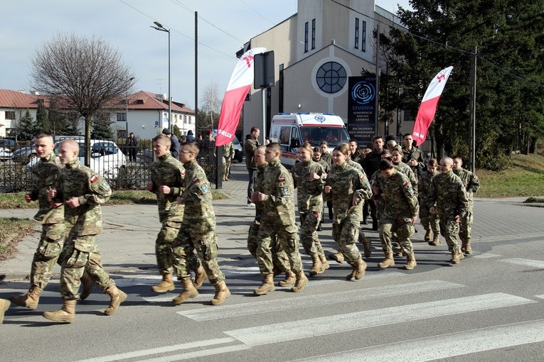 Płock. Bieg Pamięci Żołnierzy Wyklętych