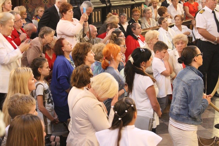 Płock. Nawiedzenie w parafii św. Zygmunta