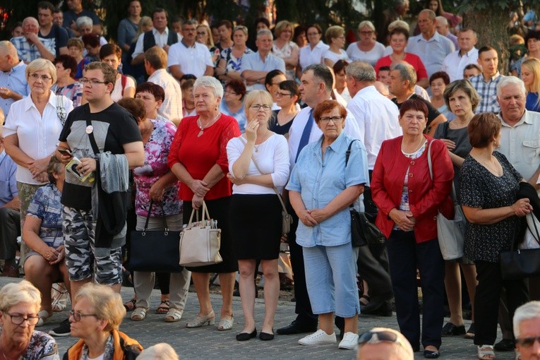Pielgrzymi w Skępem