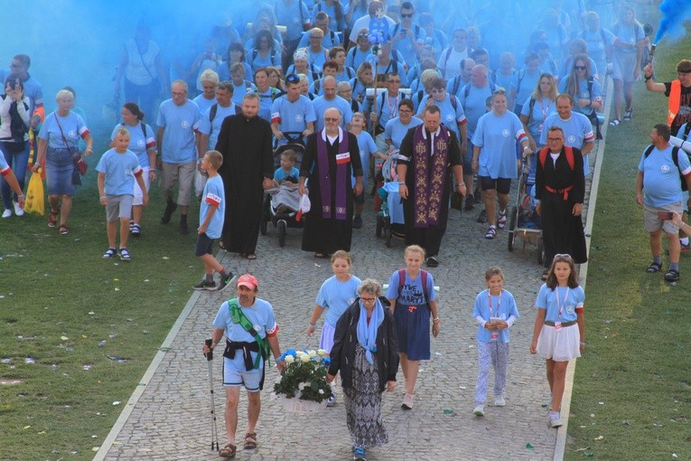 Pielgrzymka 2018. Wejście na Jasną Górę. cz.3