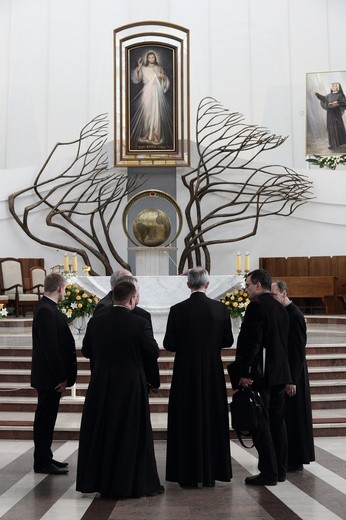 Ks. Marini w Łagiewnikach