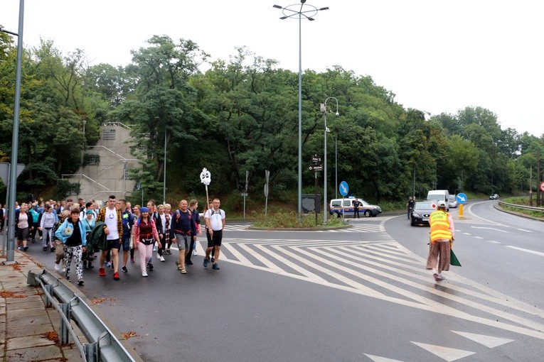 Płock. Pielgrzymka na Jasną Górę 2023 - wyjście
