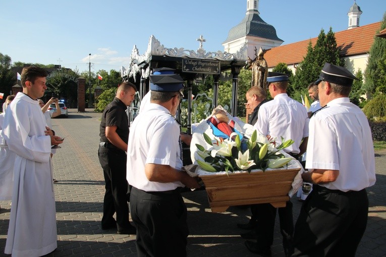 Skępe. Procesja Zaśnięcia NMP