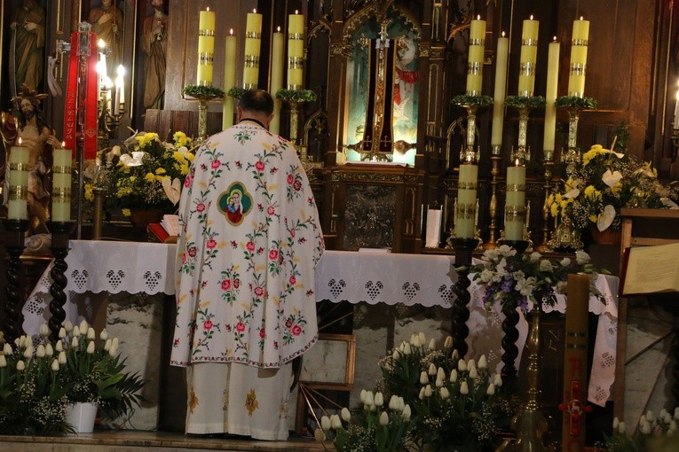 Ciechanów. Liturgia grekokatolicka w farze