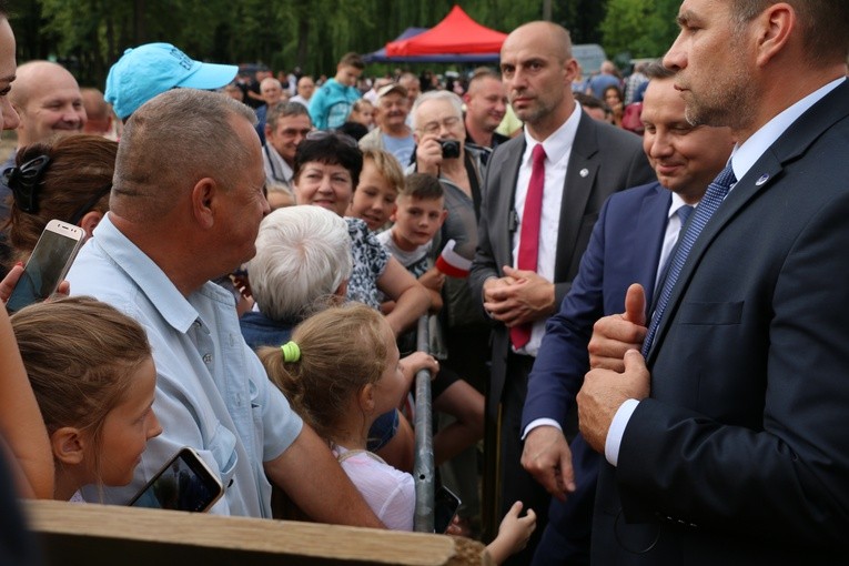Prezydent RP Andrzej Duda w Makowie Mazowieckim