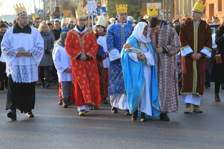 Żuromin. Orszak Trzech Króli