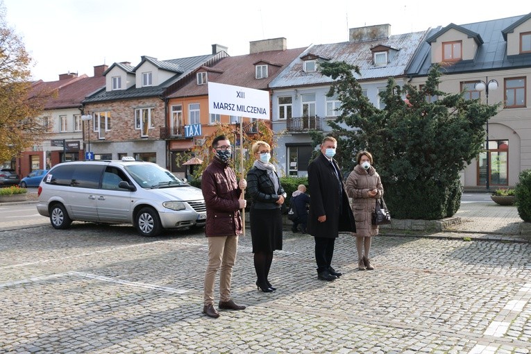 Płońsk. Marsz Milczenia
