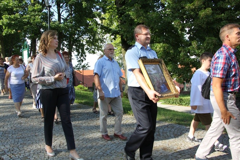 Procesja św. Anny w Opinogórze