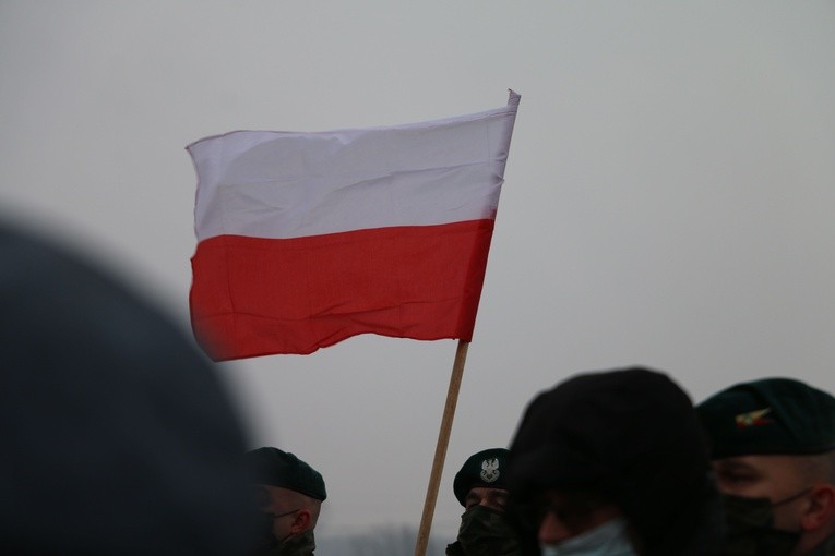 Strzelcy w hołdzie powstańcom styczniowym