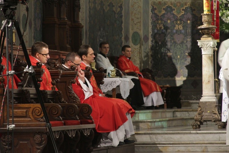 Płock. Wigilia Zesłania Ducha Świętego