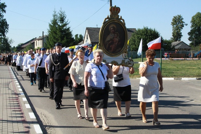 Lubowidz. Nawiedzenie w parafii pw. św. Andrzeja Apostoła