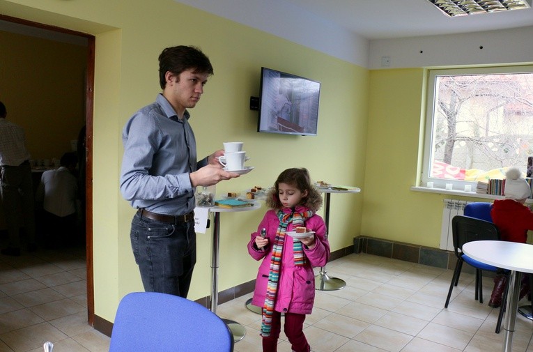 Kawiarenka przy parafii bł. Doroty