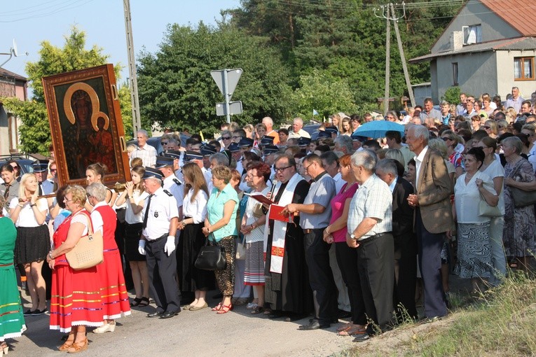 Lipowiec Kościelny. Nawiedzenie w parafii św. Mikołaja