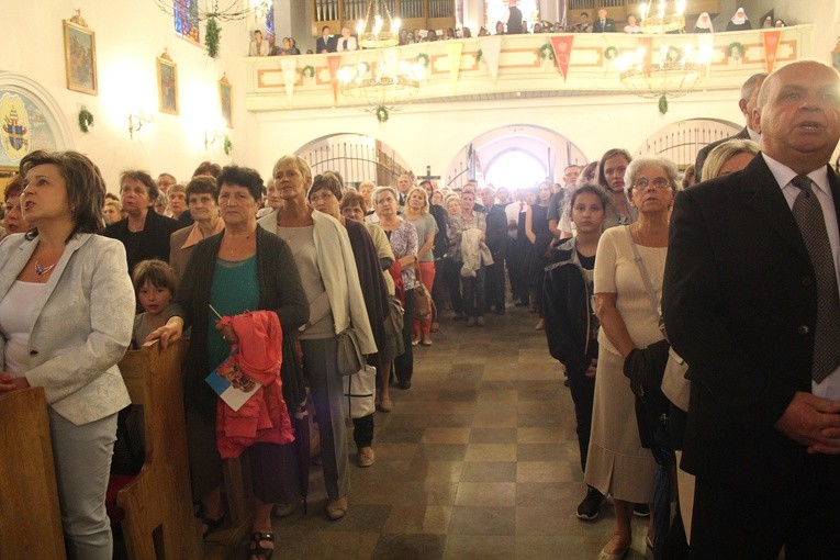 Sierpc. Nawiedzenie w parafii św. Benedykta