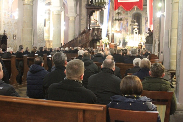 Płock. Spotkanie bp. Szymona z księżmi