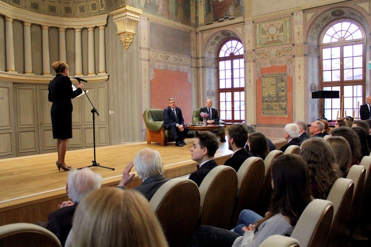 Prezydent Komorowski w Płocku