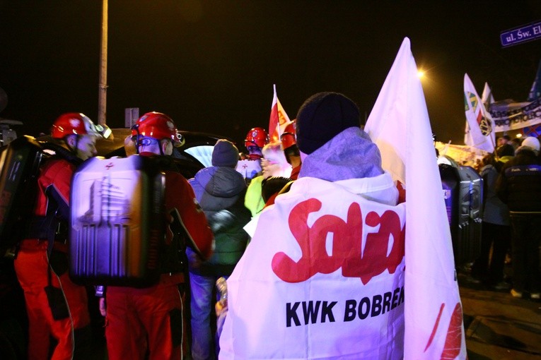 Manifestacje w Bytomiu