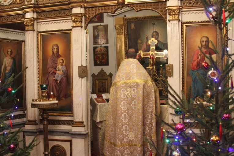 Nieszpory w cerkwi