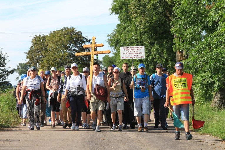 Pielgrzymka do Niepokalanowa. Rębowo