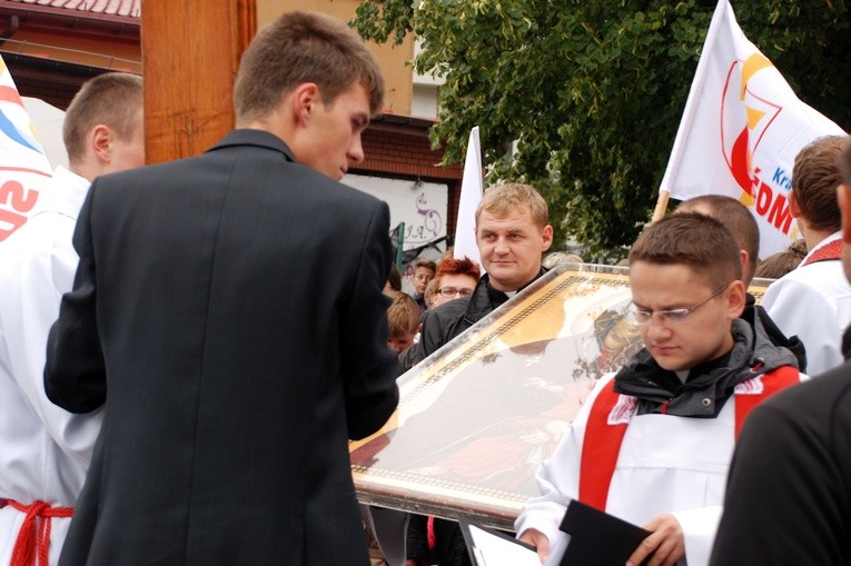 Znaki ŚDM w Gostyninie