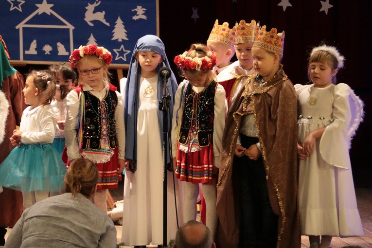 Wigilia niewidomych w Makowie Maz.