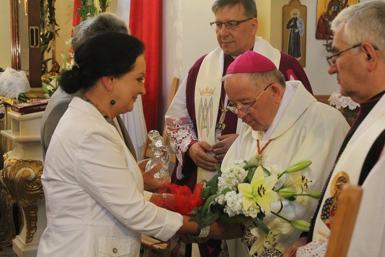 Płock. Nawiedzenie w parafii św. Maksymiliana Kolbego. 1