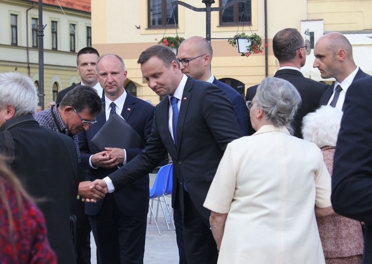 Prezydent Andrzej Duda w Płocku