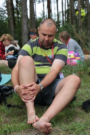 Pierwszy dzień pielgrzymki - przedpołudnie