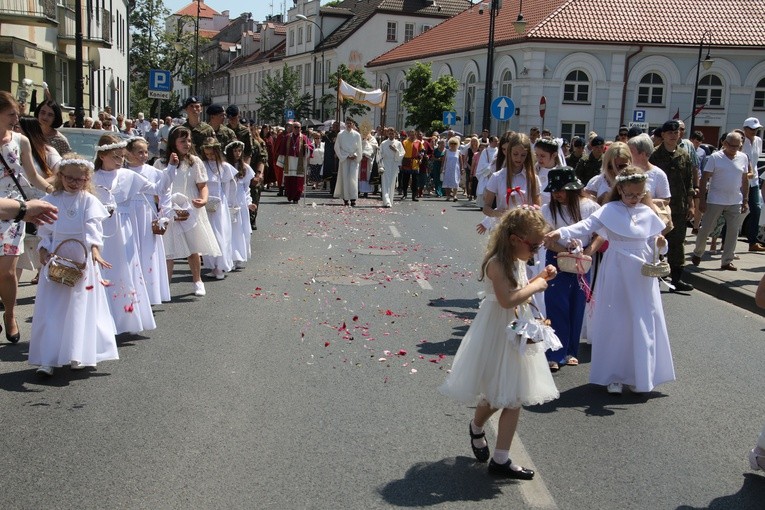 Płock. Procesja Bożego Ciała