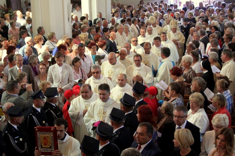 Koronacja obrazu Matki Bożej w Popowie