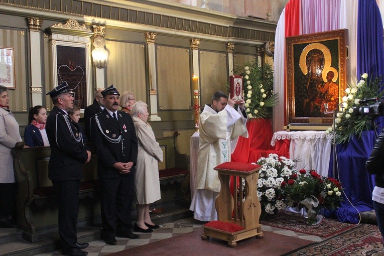 Skępe. Nawiedzenie w parafii Zwiastowania NMP