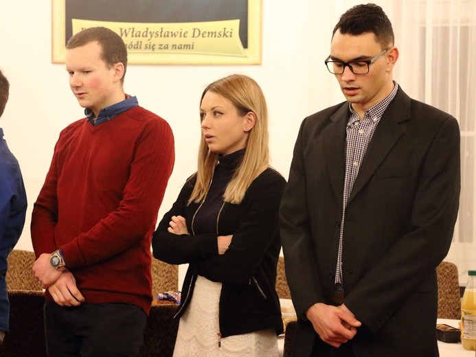 Opłatek grupy pielgrzymkowej "Katedra-Elbląg"