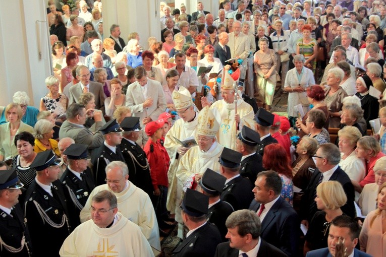 Koronacja obrazu Matki Bożej w Popowie
