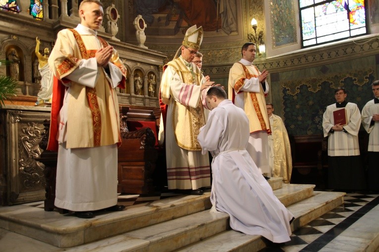 Święcenia diakonatu w Płocku. Część I