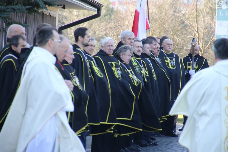 Płock. Rycerze św. Jana Pawła II w parafii Świętego Krzyża