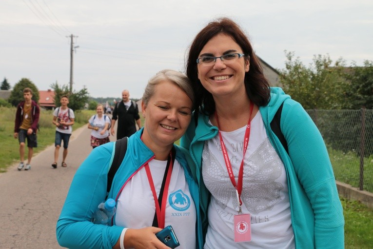 Pierwszy dzień pielgrzymki - przedpołudnie