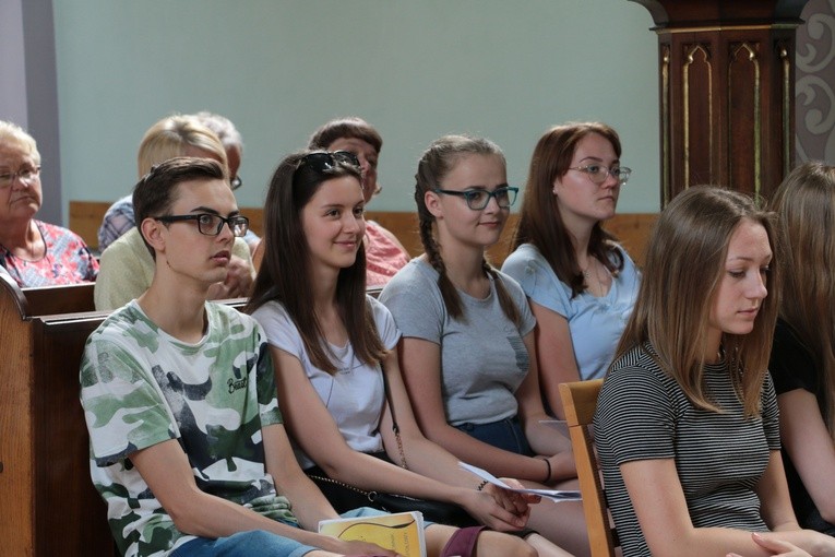 Rowerowa pielgrzymka z Rypina do Rostkowa