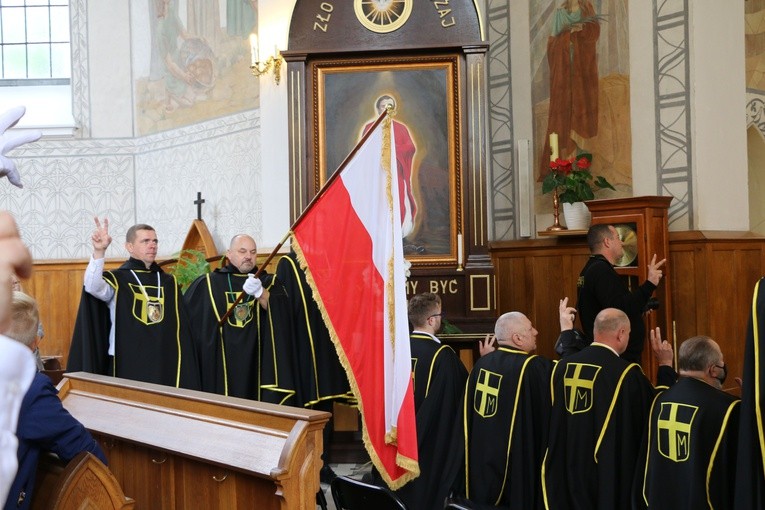 Sochocin. Chorągiew św. Jana Chrzciciela