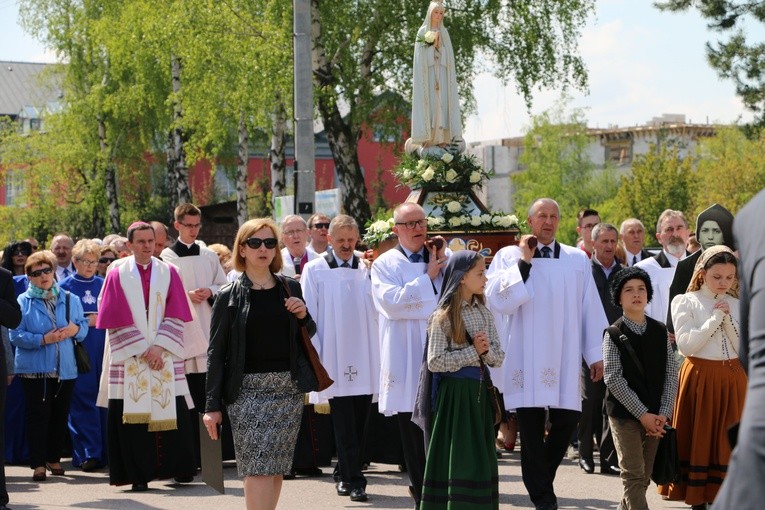 Uroczystości fatimskie w Ciechanowie. Część 1
