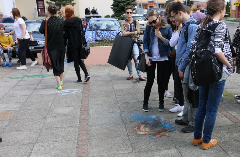Streetart na ulicach Elbląga