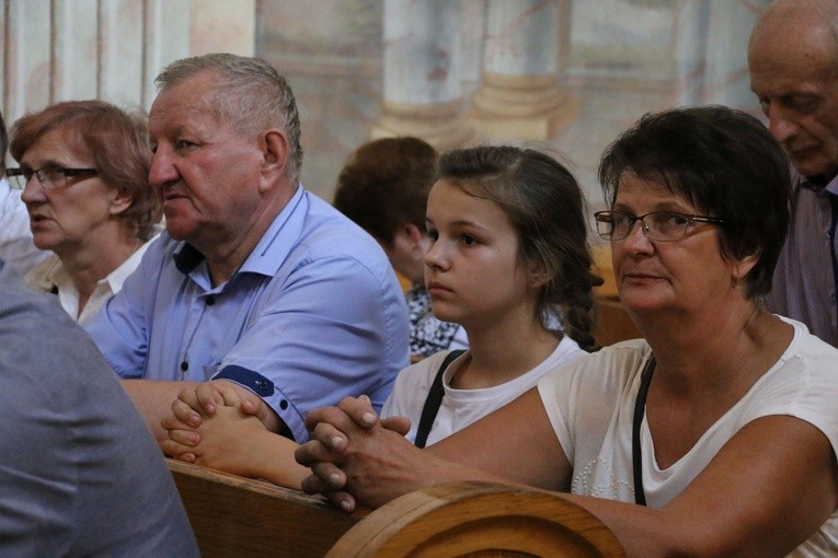 Pielgrzymi w Skępem