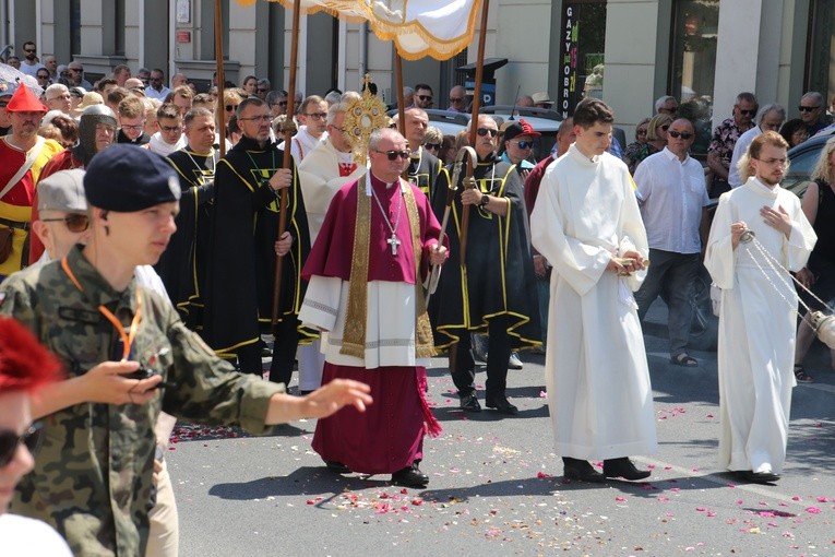 Płock. Procesja Bożego Ciała