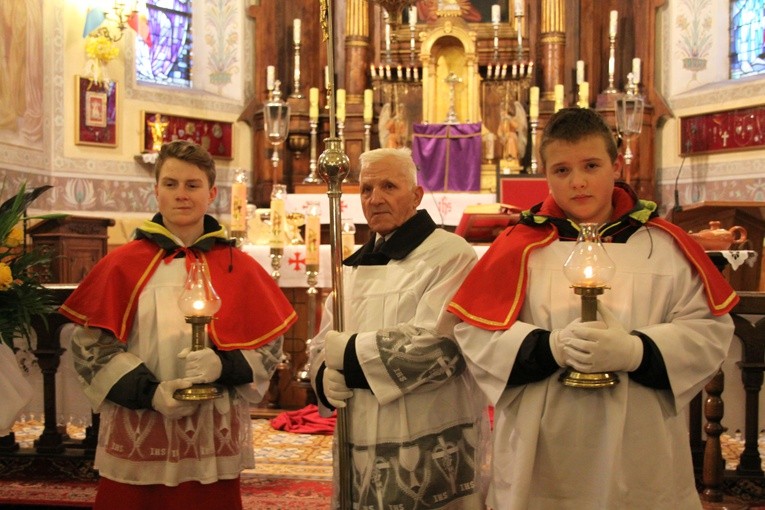 Orszymowo. Nawiedzenie w parafii św. Floriana